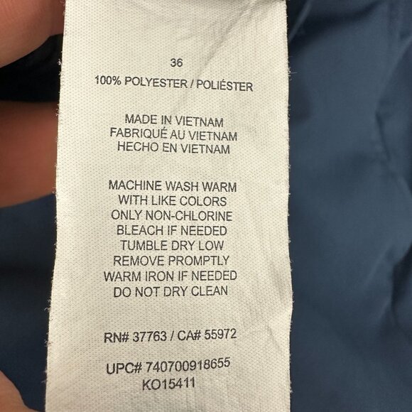 Grand Slam Mens Navy Blue Golf Shorts Size 36 100% Polyester - Picture 4 of 4